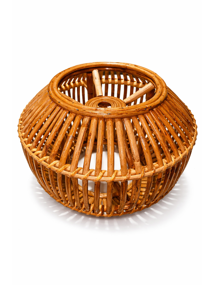 Sthula's Handmade Brown Bainth Ceiling Light Fixture