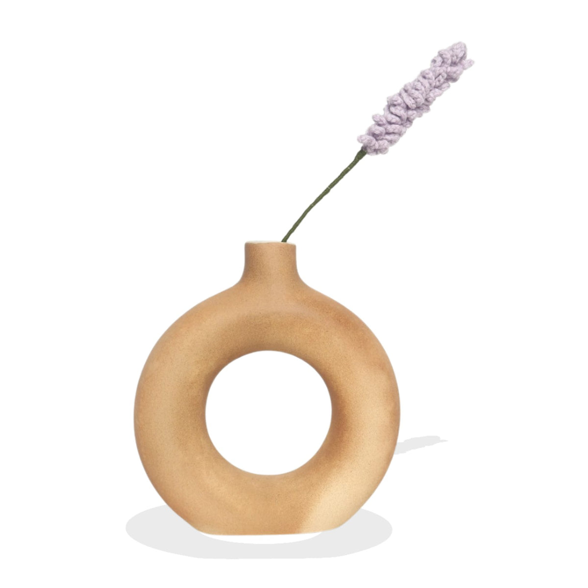 Sthula's Handmade Crochet Lavender Flower Stem