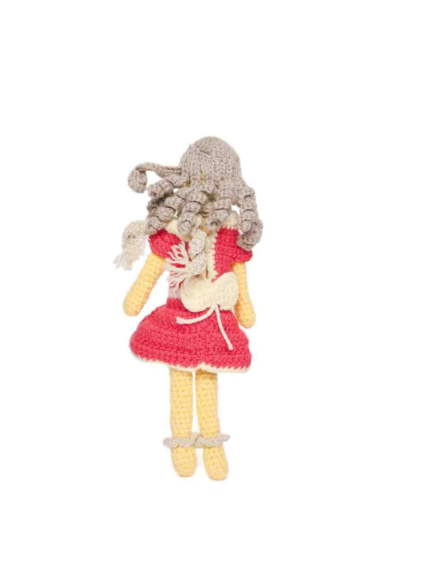 Sthula's Handmade Crochet Girl Doll Soft Toy