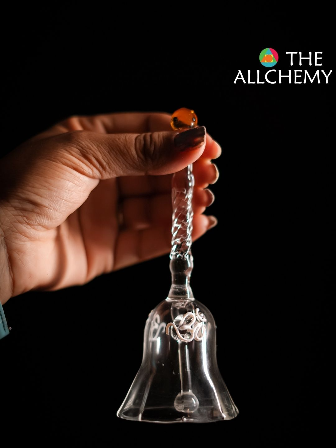 Elegant Glass Bell – Timeless Decorative Charm