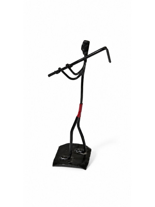 Sthula's Handmade Tribal Flute Player Figurine