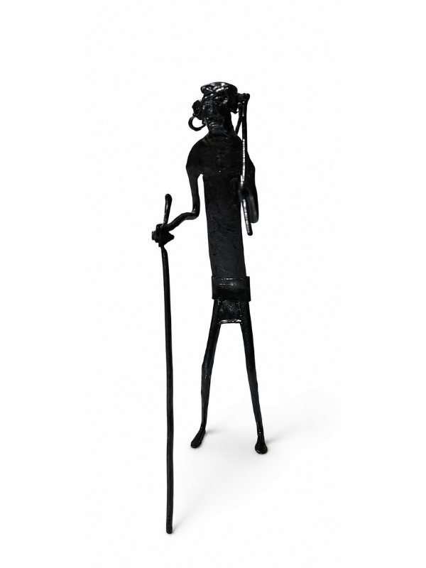 Sthula's Handmade Tribal Farmer Metal Figurine