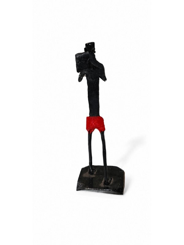 Sthula's Handmade Tribal Flute Player Figurine