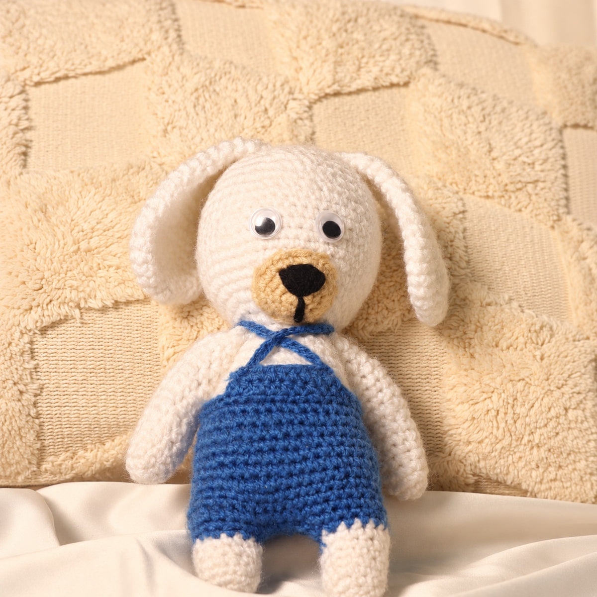 Sthula's Handmade Crochet Puppy Soft Toy