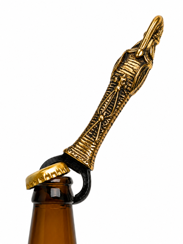 Sthula's Handmade Antique Brass Bottle Opener