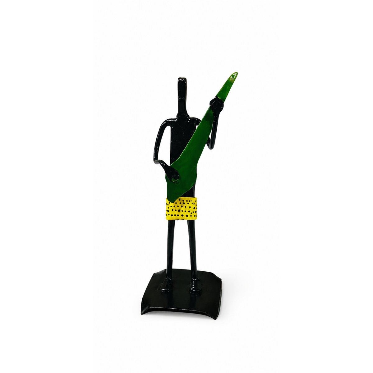 Sthula"s Handmade Metal Guitarist Figurine