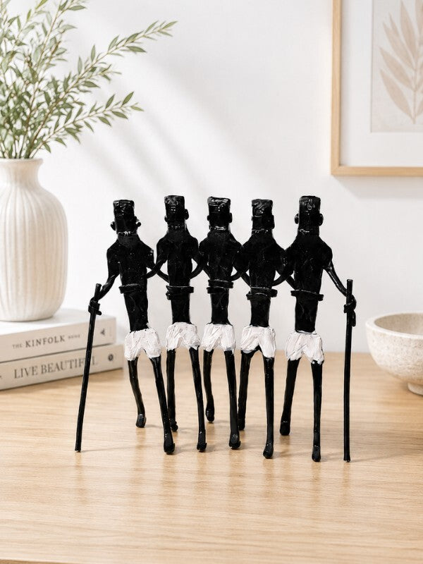 Sthula's Handmade Tribal Family Metal Figurine