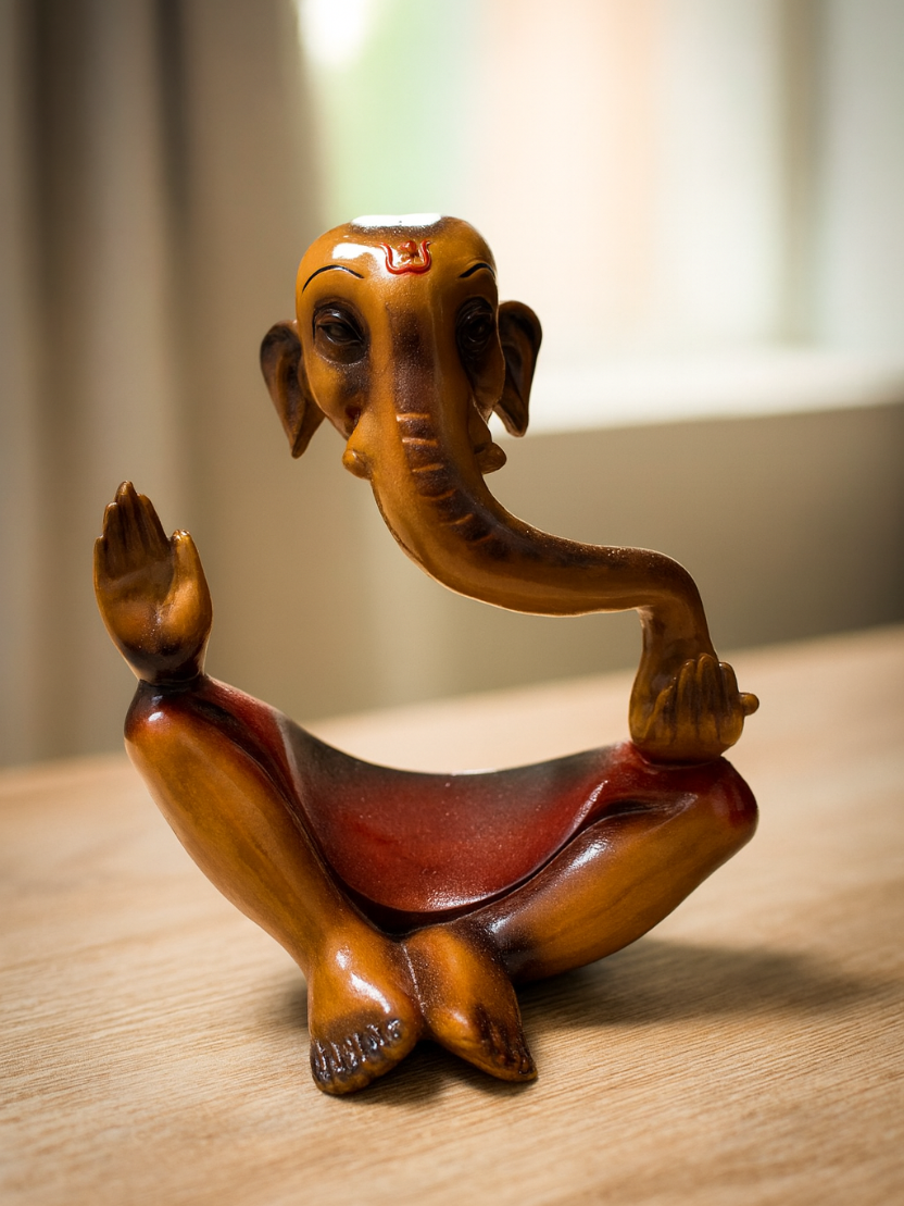 sthula's Handcrafted  Modern Lord Ganesha Idol Showpiece