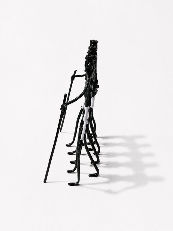 Sthula's Handmade Tribal Family Metal Figurine