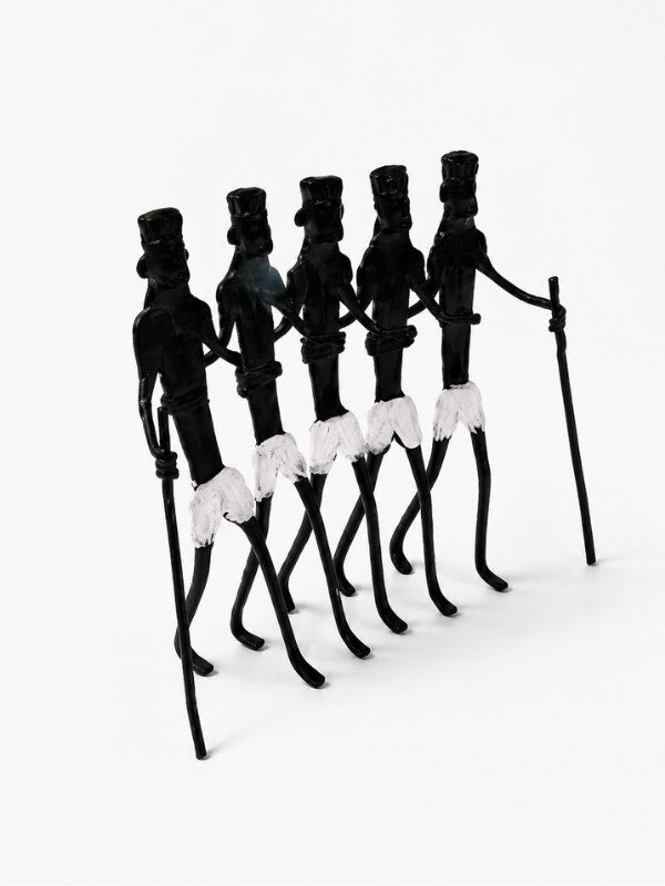 Sthula's Handmade Tribal Family Metal Figurine