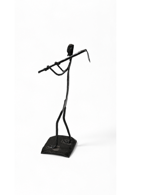 Sthula's Handmade Tribal Flute Player Figurine