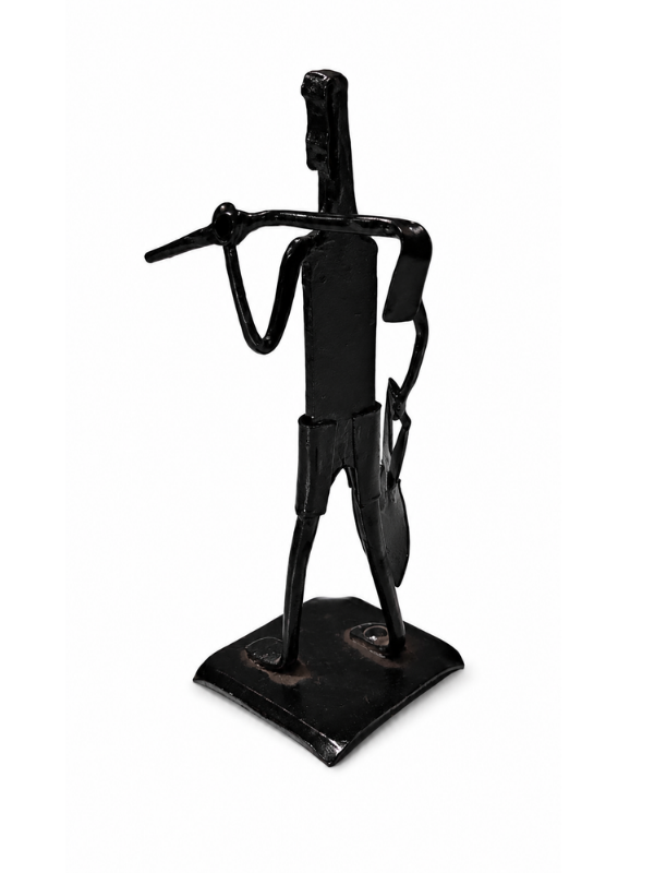 Sthula's Handmade Tribal Farmer Metal Figurine