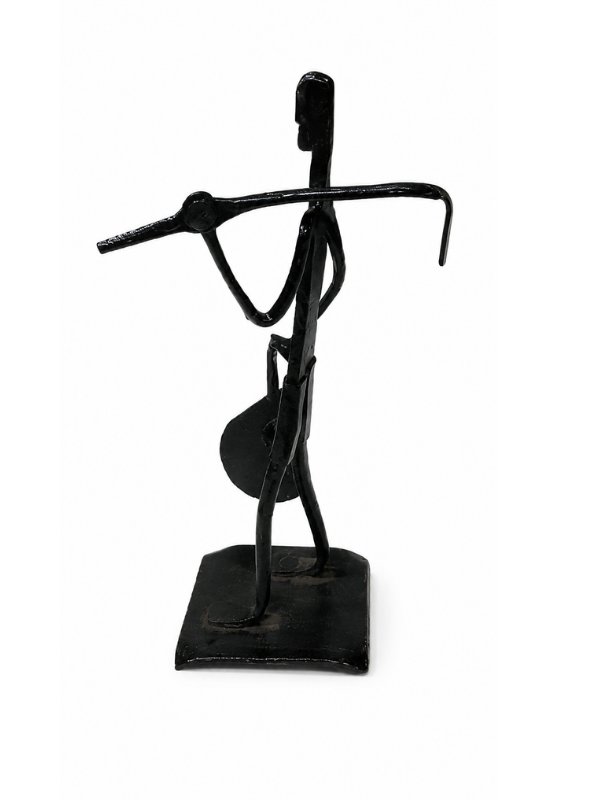 Sthula's Handmade Tribal Farmer Metal Figurine
