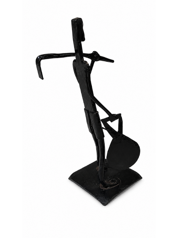 Sthula's Handmade Tribal Farmer Metal Figurine