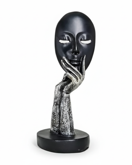 Sthula's Handcrafted Abstract Face Art Sculpture