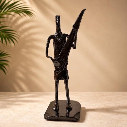 Sthula's Handmade Black Metal Musician Figurine