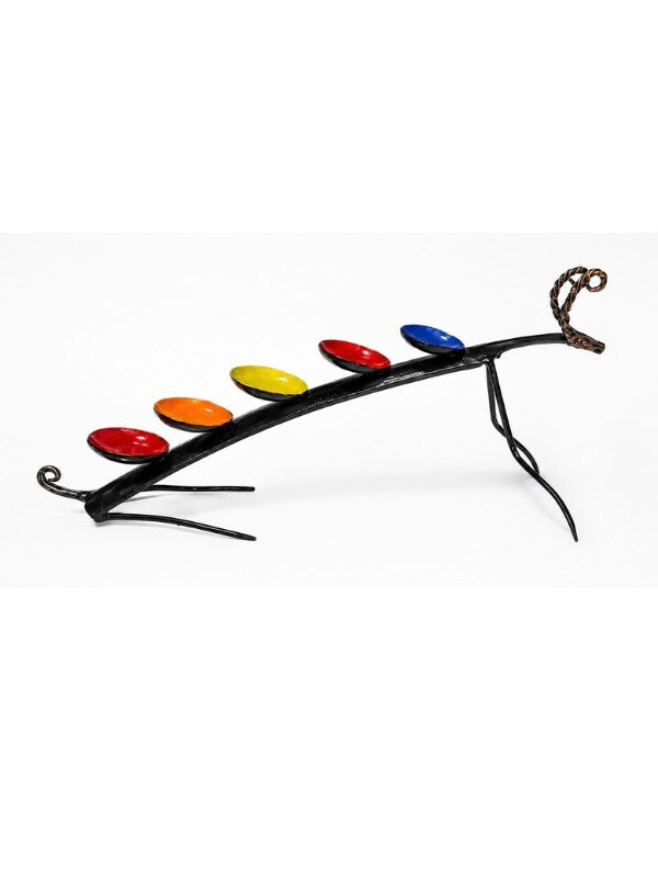 Sthula's Handmade Peacock Tealight Candle Holder