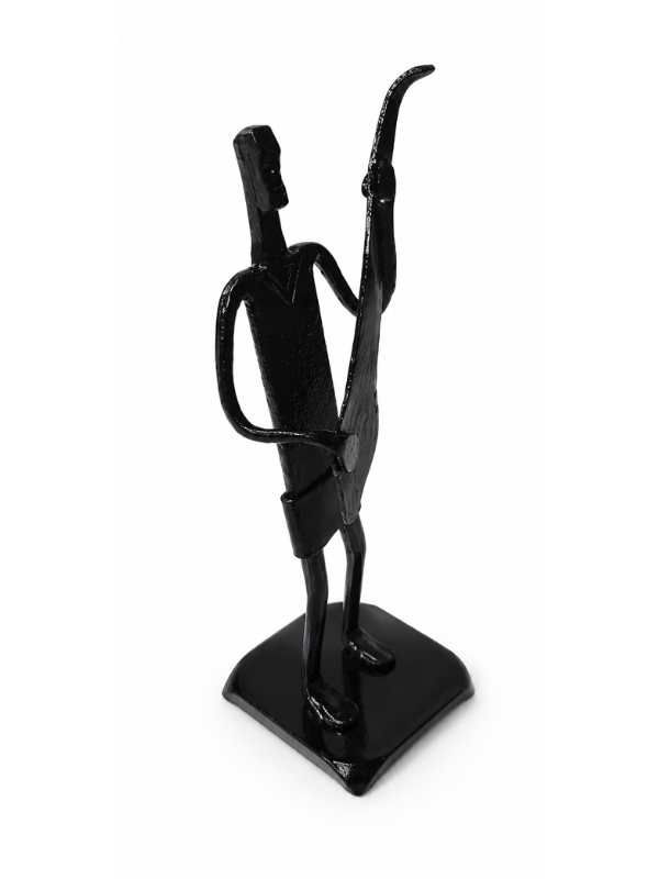 Sthulas Handmade Tribal Musician Metal Figurine