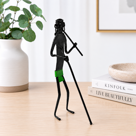 Sthula's Handmade Metal Musician Figurine