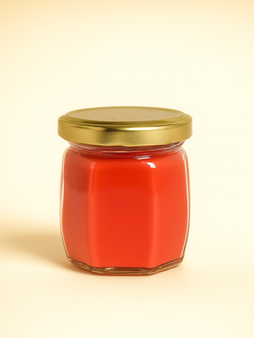 Sthula's Handcrafted Rose Soy Wax Candle