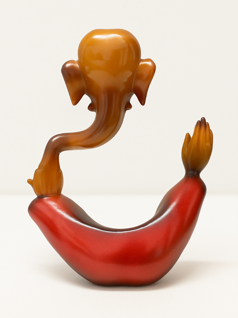 sthula's Handcrafted  Modern Lord Ganesha Idol Showpiece