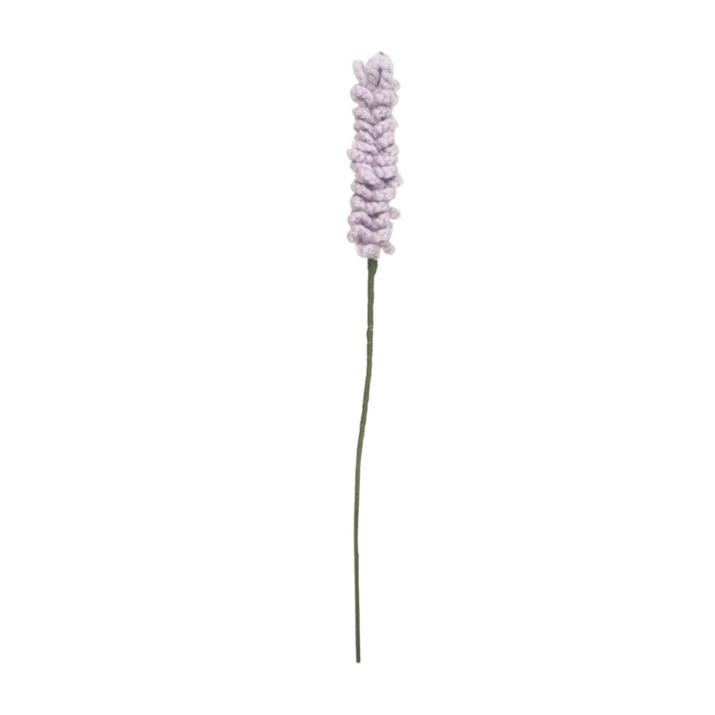 Sthula's Handmade Crochet Lavender Flower Stem