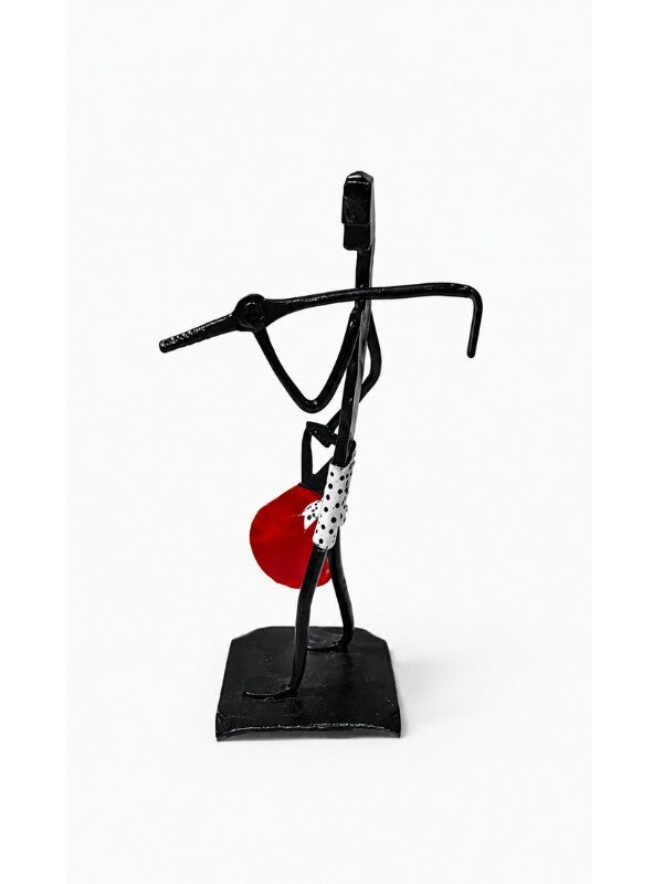 Sthula's Handmade Tribal Farmer Metal Figurine