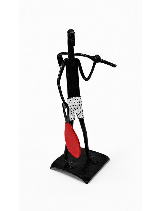 Sthula's Handmade Tribal Farmer Metal Figurine
