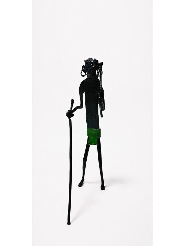 Sthula's Handmade Tribal Farmer Metal Figurine