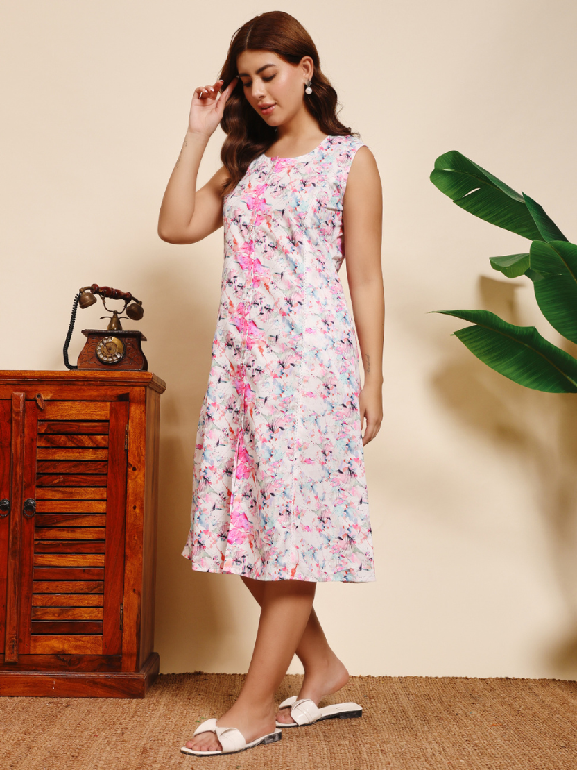 Sthula's Multi Cotton Dress