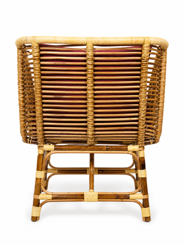 Sthula's Natural Brown Rattan Accent Chair