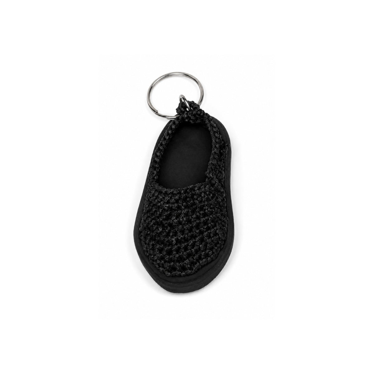 Sthula's Handmade Black Mini Shoe Keychain