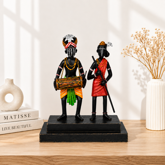 Sthula's Handmade Tribal Musicians Figurine Set