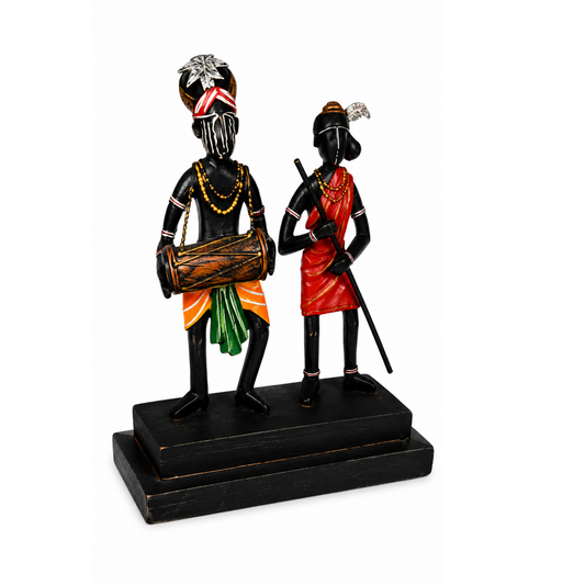 Sthula's Handmade Tribal Musicians Figurine Set