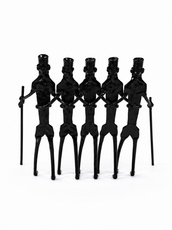 Sthula's Handmade Tribal Family Metal Figurine