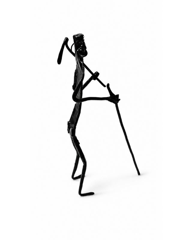 Sthula's Handmade Tribal Farmer Metal Figurine