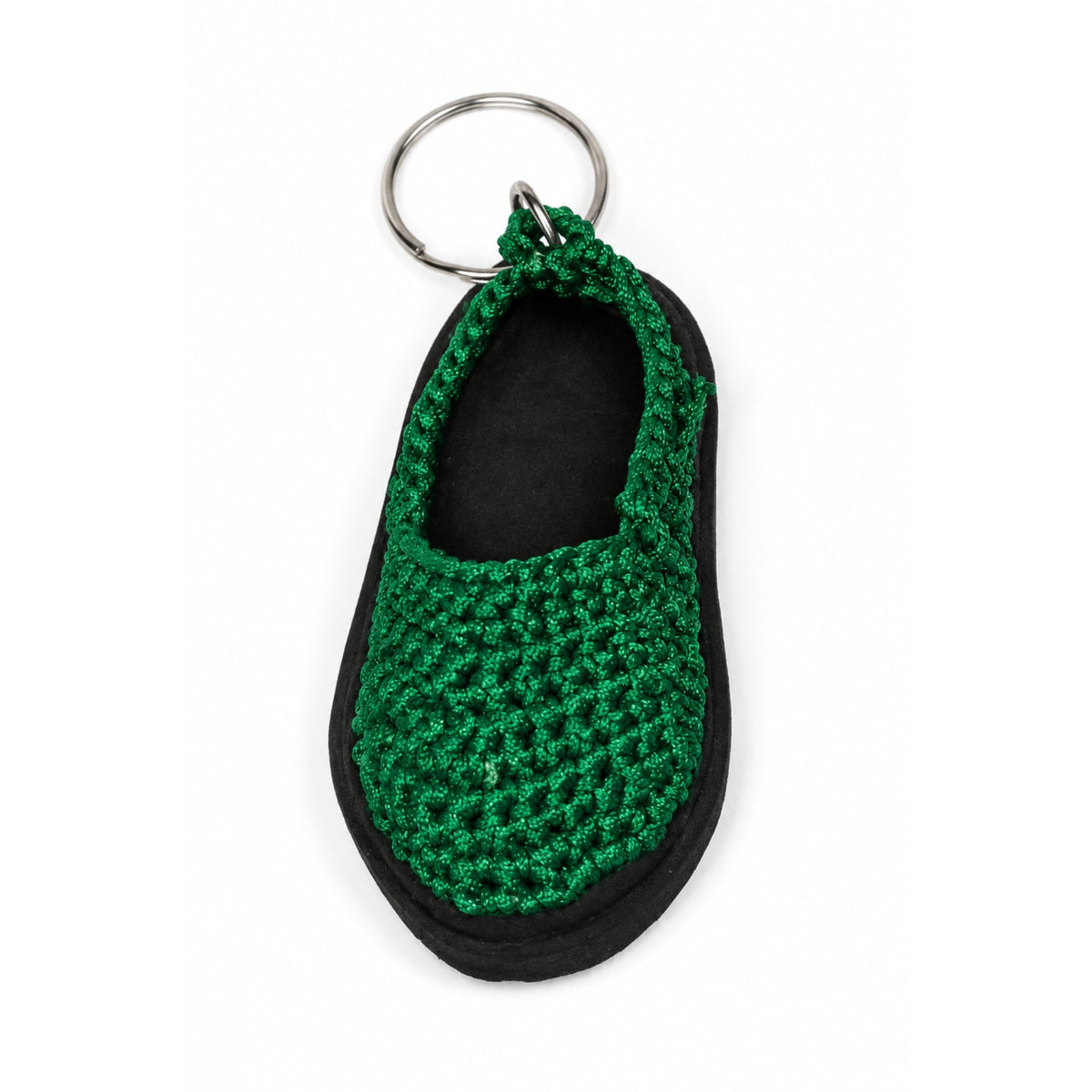 Sthula's Green & Black Mini Shoe Keychain