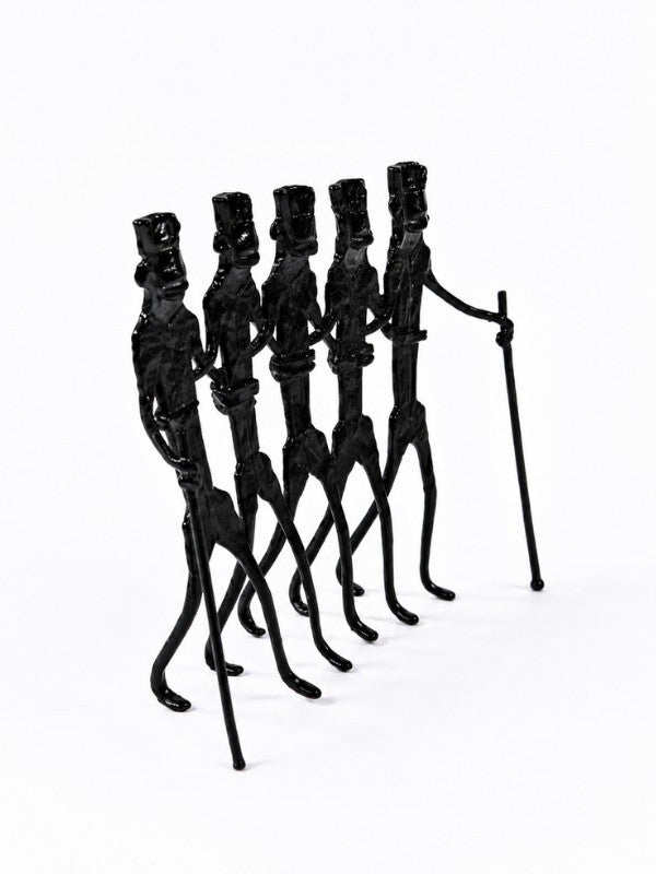 Sthula's Handmade Tribal Family Metal Figurine