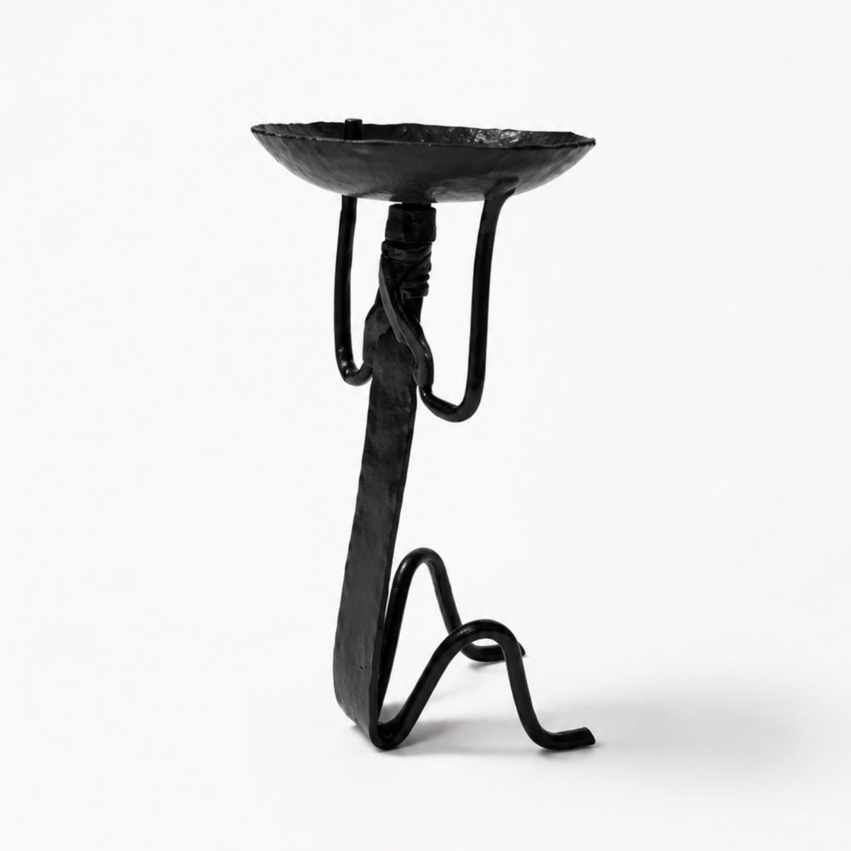 Sthula's Handmade Black Metal Human Candle Holder
