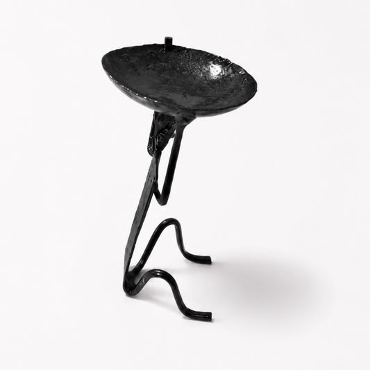 Sthula's Handmade Black Metal Human Candle Holder