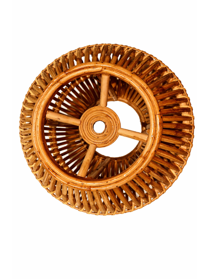 Sthula's Handmade Brown Bainth Ceiling Light Fixture