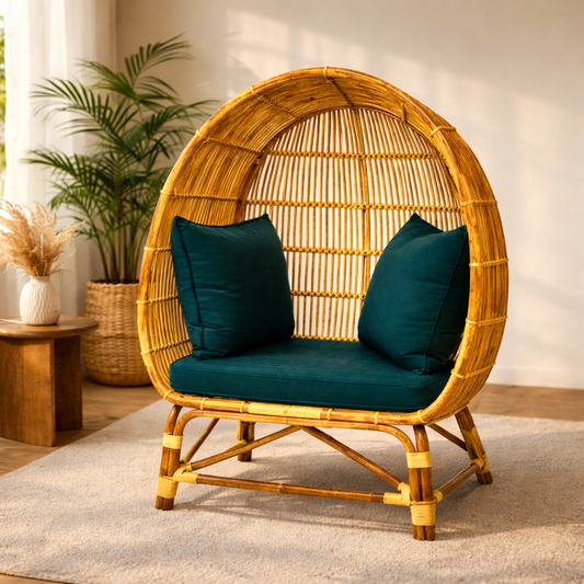 Sthula's Handmade Bainth Egg Chair