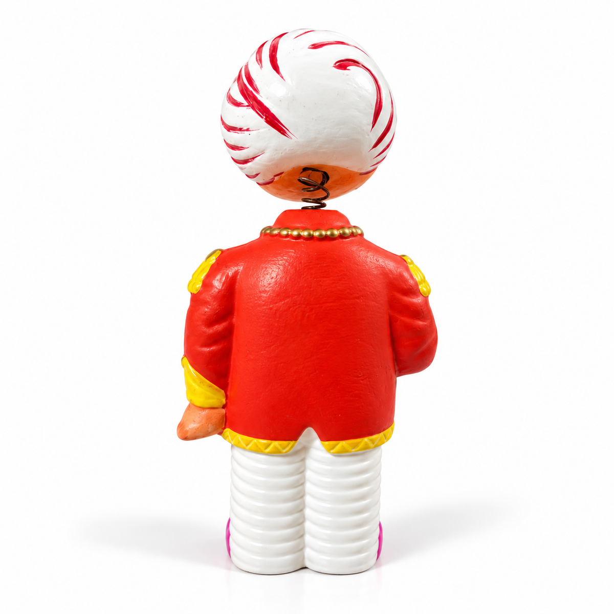 Sthulas Multicolor Traditional Folk Man Resin Figurine