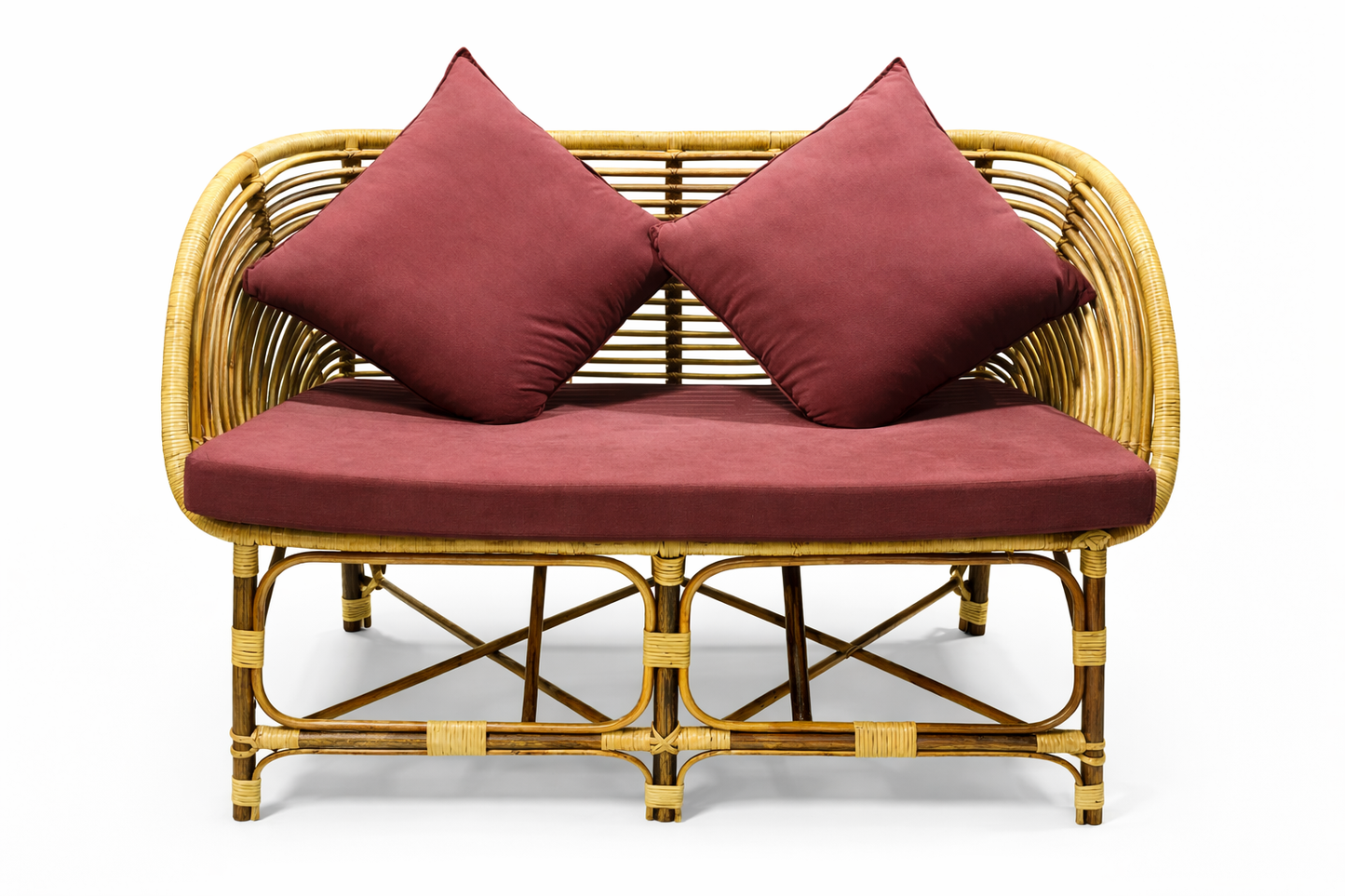 Sthula's Handmade Bainth 2-Seater Sofa