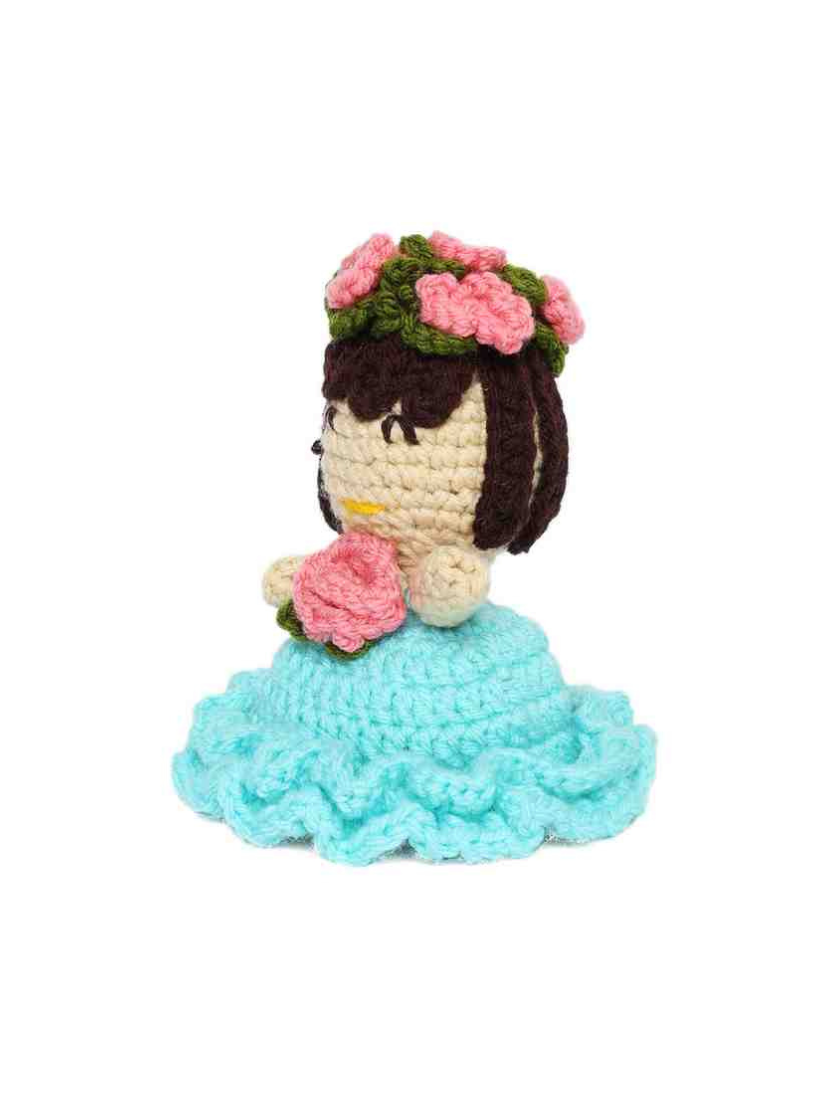 Sthula's Handmade Crochet Flower Girl Doll