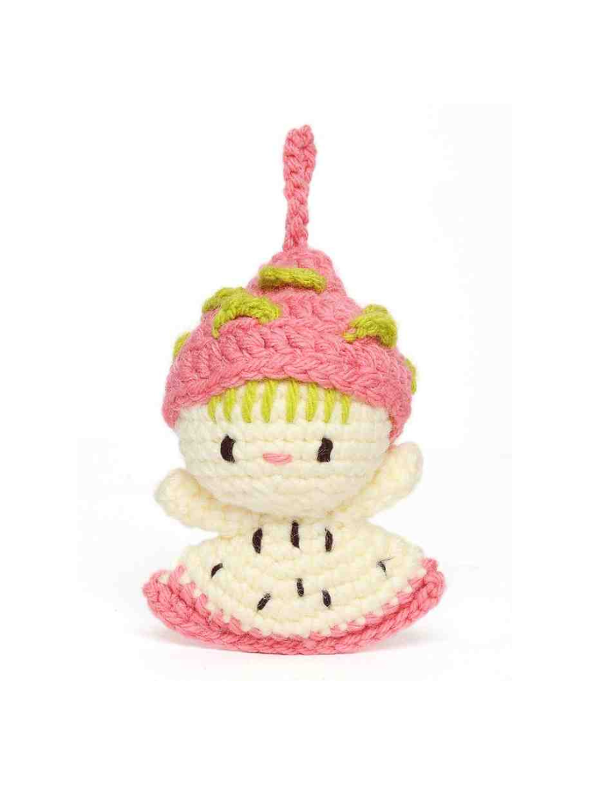 Sthula's Handmade Crochet Mini Snowman Doll