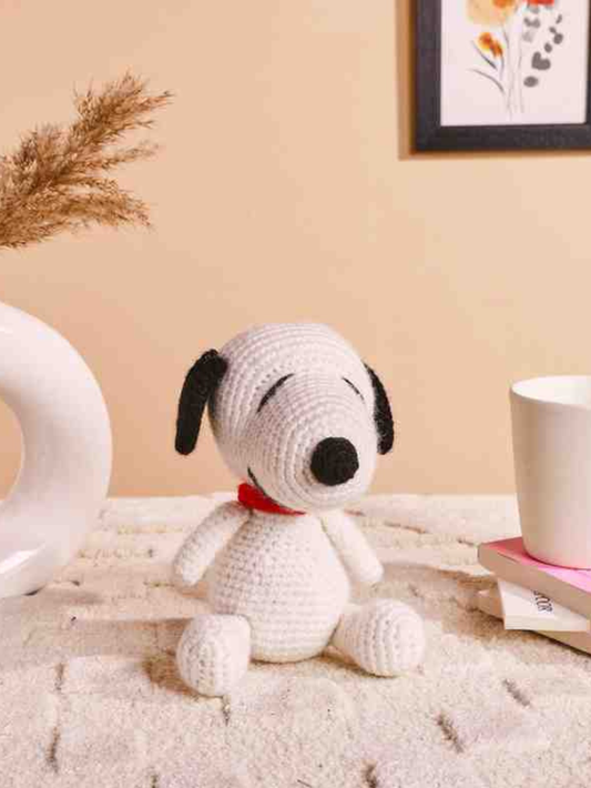 Sthula's Handmade Crochet Puppy Soft Toy