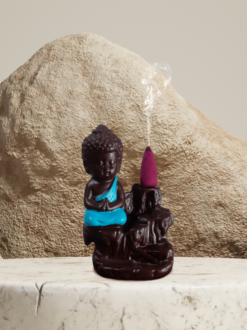 Sthula's Baby Monk Backflow Incense Burner