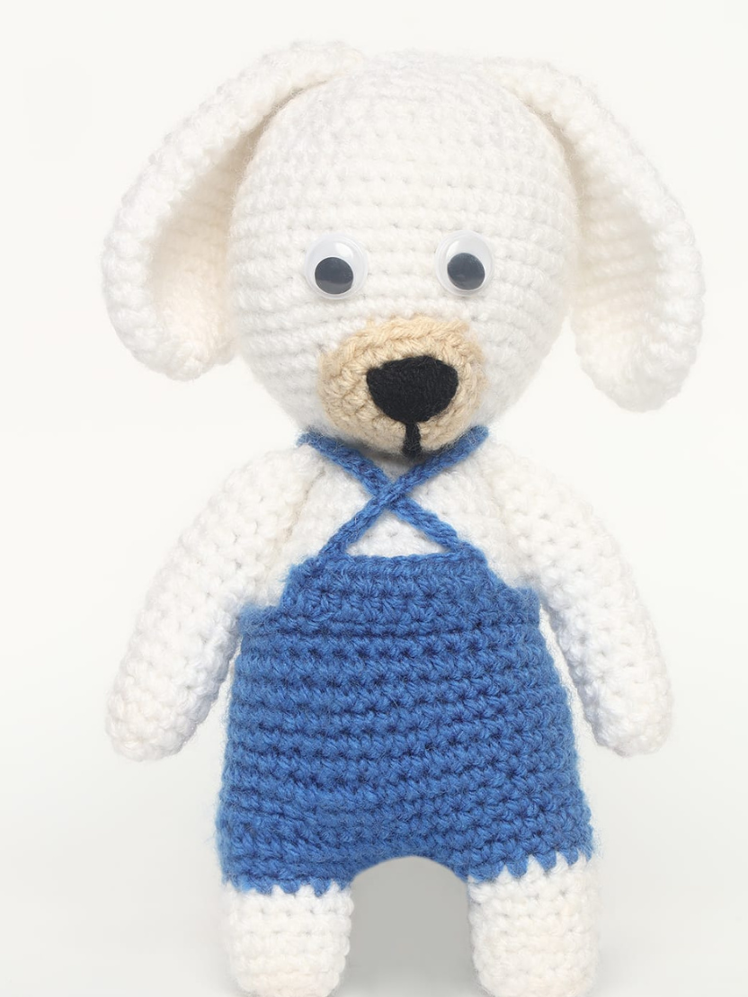 Sthula's Handmade Crochet Dog Soft Toy