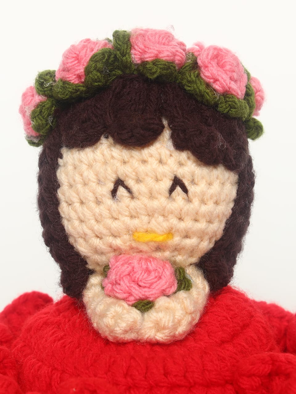 Sthula's Handcrafted Multicolor Handmade Wool Doll